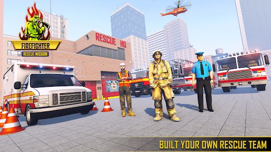 Скачать взломанную пожарная машина : пожарные пожарные машины версия 1.0 apk на Андроид - Бесконечные деньги