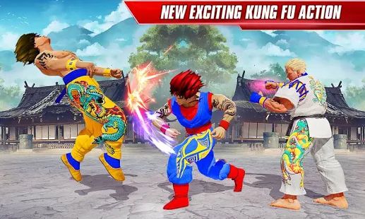 Скачать взломанную Kung Fu Fight Arena: Karate King Fighting Games версия 18 apk на Андроид - Открытые уровни