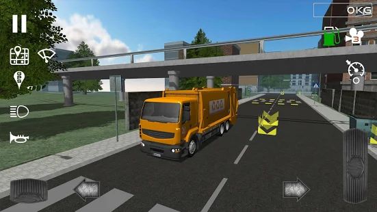 Скачать взломанную Trash Truck Simulator версия 1.5 apk на Андроид - Много монет