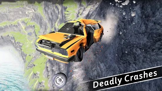 Скачать взломанную Car Crash Test Simulator 3d: Leap of Death версия 1.3 apk на Андроид - Бесконечные деньги
