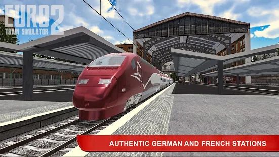 Скачать взломанную Euro Train Simulator 2 версия 2020.4.16 apk на Андроид - Много монет