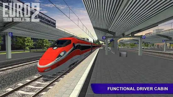 Скачать взломанную Euro Train Simulator 2 версия 2020.4.16 apk на Андроид - Много монет