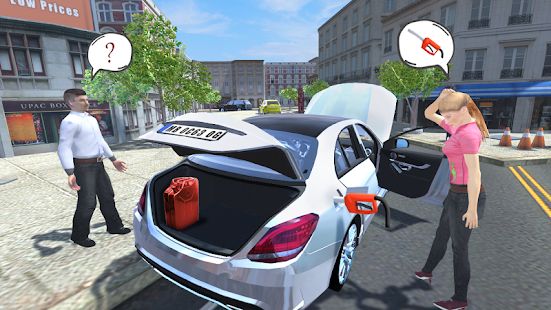 Скачать взломанную Car Simulator C63 версия 1.70 apk на Андроид - Много монет