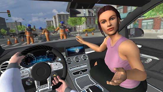 Скачать взломанную Car Simulator C63 версия 1.70 apk на Андроид - Много монет
