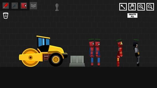 Скачать взломанную Spider Ragdoll Playground: Iron Human версия 1.0.4 apk на Андроид - Открытые уровни