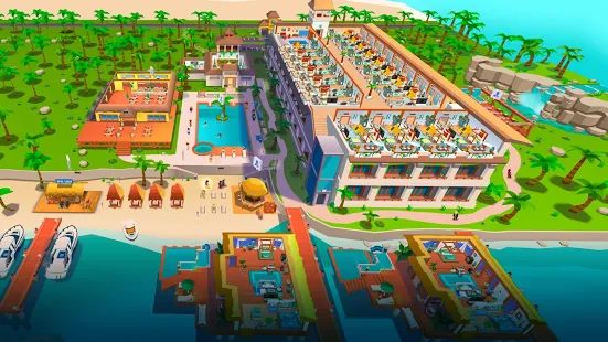 Скачать взломанную Hotel Empire Tycoon－Кликер Игра Менеджер Симулятор версия 1.8.4 apk на Андроид - Бесконечные деньги