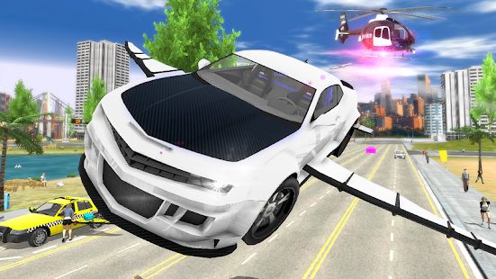 Скачать взломанную Flying Car Transport Simulator версия 1.26 apk на Андроид - Открытые уровни