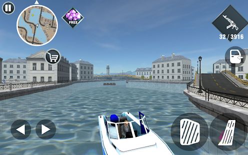 Скачать взломанную Miami Crime Simulator 2 версия 2.4 apk на Андроид - Открытые уровни