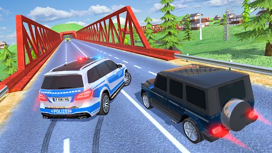 Скачать взломанную Offroad Police Car DE версия 1.3 apk на Андроид - Открытые уровни