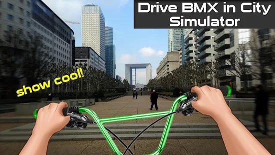 Скачать взломанную Водить BMX в Городе Симулятор версия 1.3 apk на Андроид - Много монет