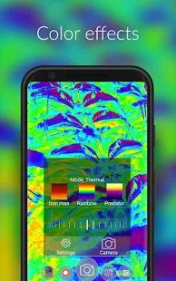 Скачать взломанную Thermal scanner camera VR версия Зависит от устройства apk на Андроид - Открытые уровни