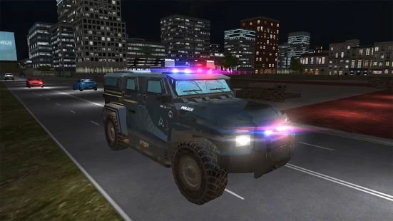Скачать взломанную American Police Car Driving: Offline Games No Wifi версия 1.4 apk на Андроид - Бесконечные деньги