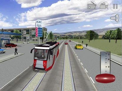 Скачать взломанную Симулятор трамвая 3D - 2018 версия 3.0.1 apk на Андроид - Открытые уровни