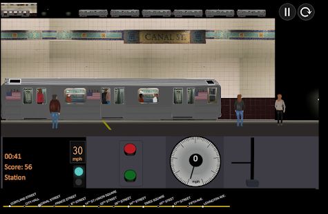 Скачать взломанную New York Subway Driver версия 2.0 apk на Андроид - Открытые уровни