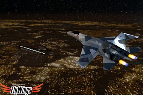 Скачать взломанную Flight Simulator Night NY HD версия 1.0 apk на Андроид - Открытые уровни
