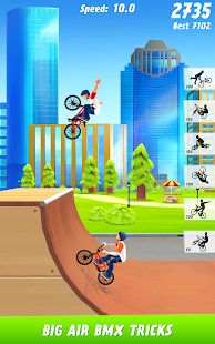 Скачать взломанную Max Air BMX версия 1.3.1 apk на Андроид - Много монет