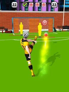 Скачать взломанную Goal Blitz версия 2.3.2 apk на Андроид - Открытые уровни