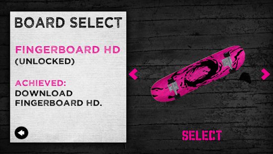 Скачать взломанную Fingerboard HD Skateboarding версия 3.1.8 apk на Андроид - Открытые уровни