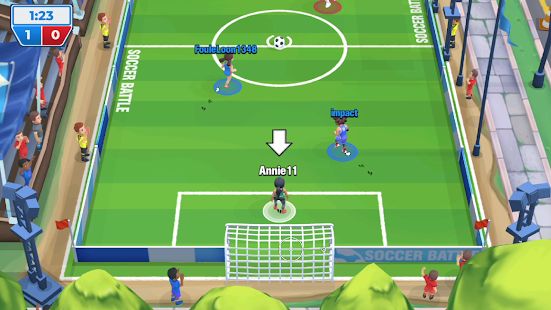 Скачать взломанную Футбольная битва (Soccer Battle) версия 1.7.0 apk на Андроид - Открытые уровни
