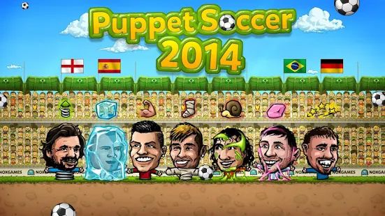 Скачать взломанную ⚽ Кукольный футбол 2014 - Футбол ⚽ версия 2.0.7 apk на Андроид - Много монет