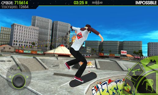Скачать взломанную Skateboard Party 2 версия Зависит от устройства apk на Андроид - Открытые уровни