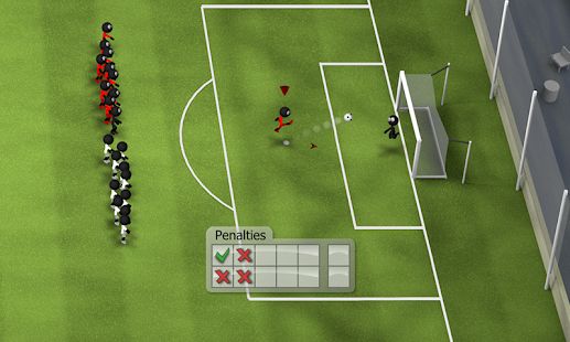 Скачать взломанную Stickman Soccer 2014 версия 2.9 apk на Андроид - Открытые уровни