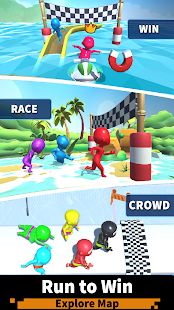 Скачать взломанную Sea Race 3D - Fun Sports Game Run 3D: Water Subway версия 30 apk на Андроид - Много монет