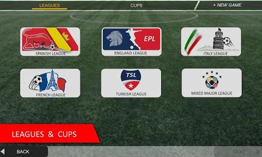 Скачать взломанную Mobile Soccer League версия 1.0.26 apk на Андроид - Много монет