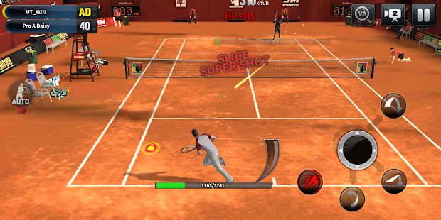Скачать взломанную Ultimate Tennis: сетевой 3D-теннис версия 3.16.4417 apk на Андроид - Бесконечные деньги