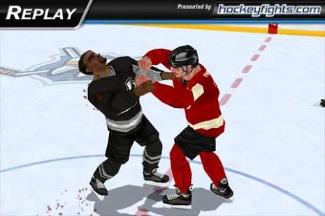Скачать взломанную Hockey Fight Lite версия Зависит от устройства apk на Андроид - Бесконечные деньги