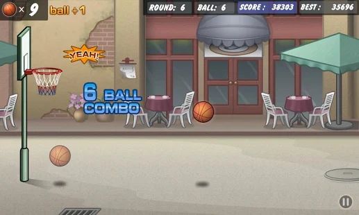Скачать взломанную Basketball Shoot версия 1.19.47 apk на Андроид - Открытые уровни