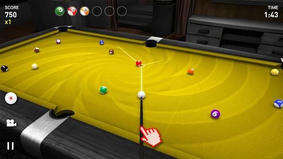 Скачать взломанную Real Pool 3D версия 3.17 apk на Андроид - Много монет