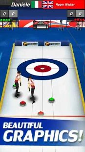 Скачать взломанную Curling 3D версия 2.1 apk на Андроид - Много монет