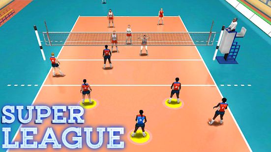 Скачать взломанную Volleyball Super League версия 1.1 apk на Андроид - Бесконечные деньги
