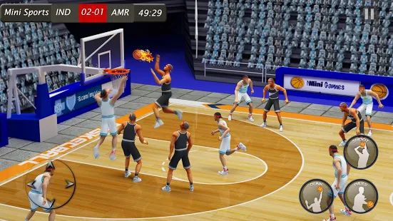 Скачать взломанную Баскетбольный удар 2019: Играть в баскетбол Данк версия 1.0.3 apk на Андроид - Бесконечные деньги