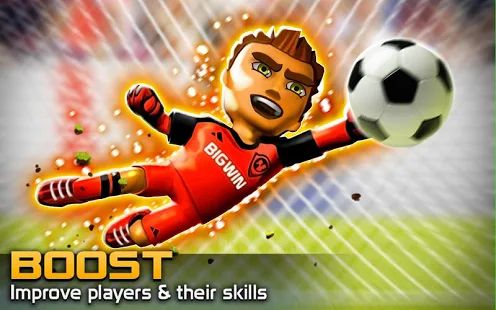 Скачать взломанную BIG WIN Soccer: World Football 18 версия 4.1.4 apk на Андроид - Бесконечные деньги