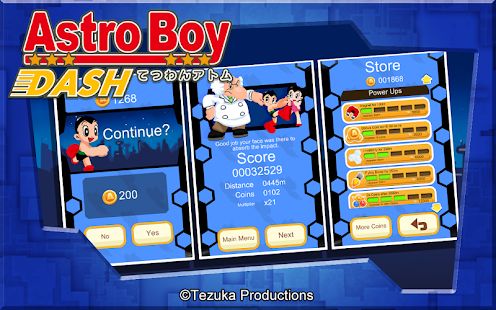 Скачать взломанную Astro Boy Dash версия 1.4.6 apk на Андроид - Много монет