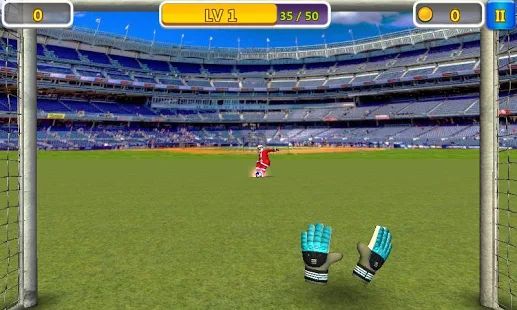 Скачать взломанную Super Goalkeeper - Soccer Game версия Зависит от устройства apk на Андроид - Бесконечные деньги