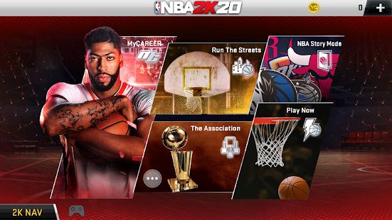 Скачать взломанную NBA 2K20 версия Зависит от устройства apk на Андроид - Много монет