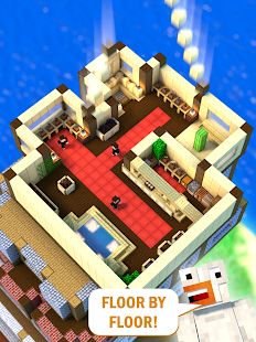 Скачать взломанную Tower Craft 3D - Idle Block Building Game версия 1.8.7 apk на Андроид - Много монет