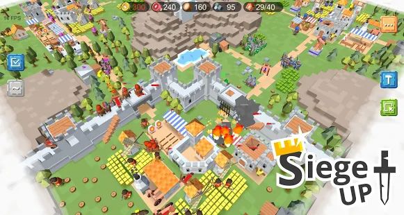 Скачать взломанную RTS Siege Up! - Бесплатная стратегия Оффлайн версия 1.0.250 apk на Андроид - Открытые уровни