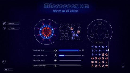 Скачать взломанную Microcosmum: survival of cells версия 4.2.8 apk на Андроид - Бесконечные деньги