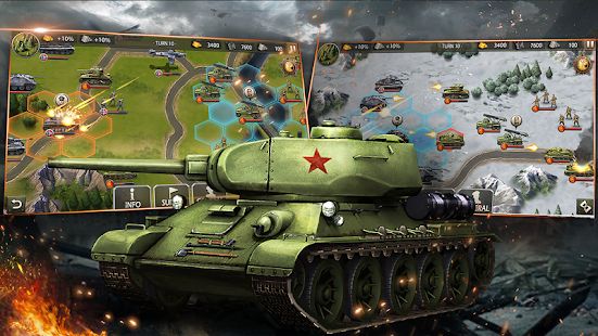 Скачать взломанную World War 2: WW2 Стратегические игры версия 2.6.7 apk на Андроид - Открытые уровни