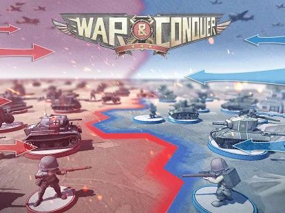 Скачать взломанную War & Conquer версия 2.0.9 apk на Андроид - Бесконечные деньги