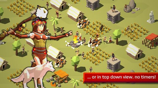 Скачать взломанную Viking Village RTS версия 8.5 apk на Андроид - Открытые уровни