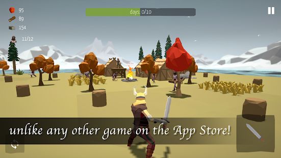 Скачать взломанную Viking Village RTS версия 8.5 apk на Андроид - Открытые уровни