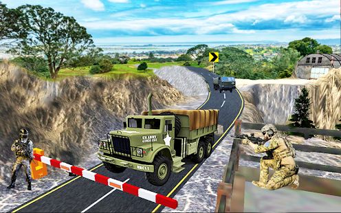 Скачать взломанную Армейский транспорт грузовик водитель военные free версия 1.0 apk на Андроид - Много монет