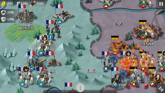 Скачать взломанную European War 4: Napoleon версия 1.4.28 apk на Андроид - Открытые уровни