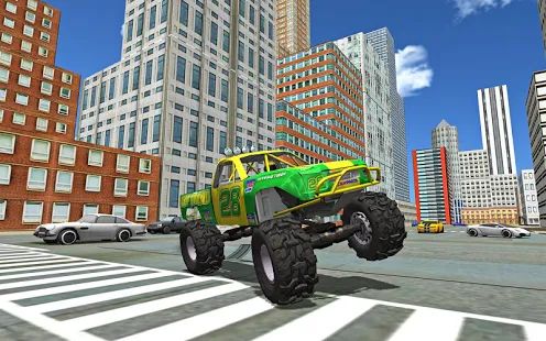 Скачать Monster Truck Stunts Driving Simulator версия 0.8 apk на Андроид - Без кеша