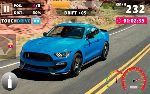 Скачать Mustang GT 350R Extreme для бездорожья: спортивный версия 1.2 apk на Андроид - Без кеша
